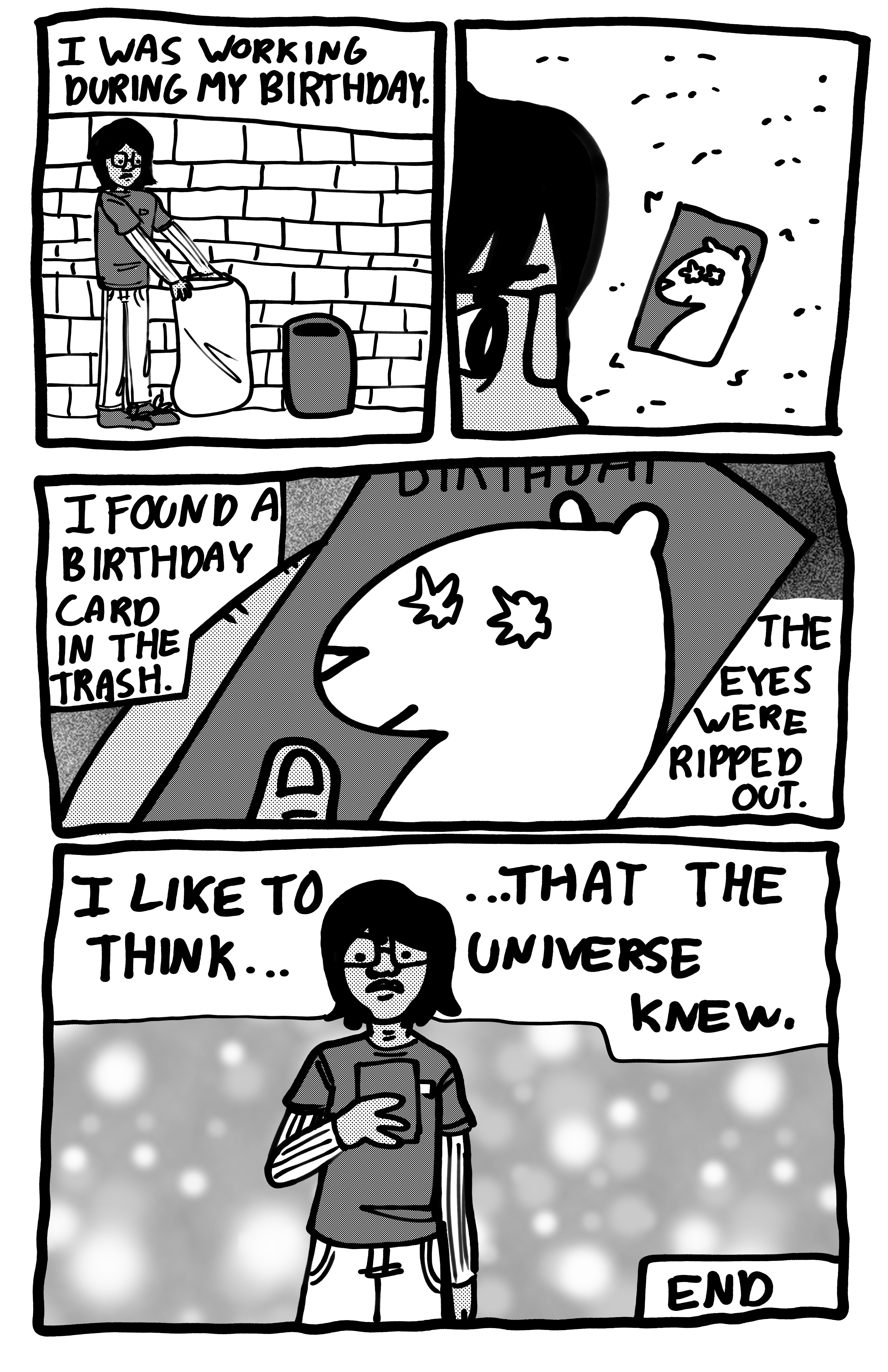 birthday comic from hurray issue 1